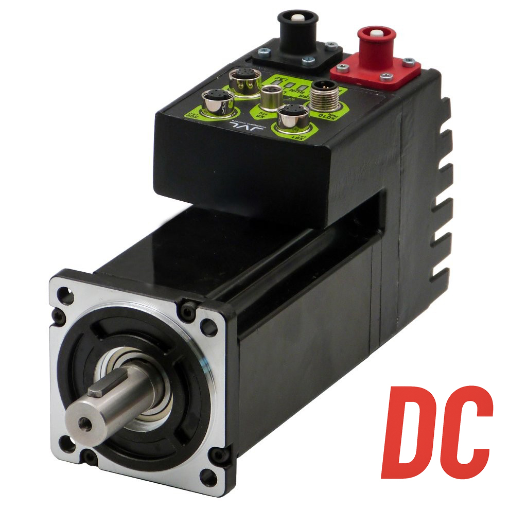 12 to 48 VDC Servo Motors, fully integrated