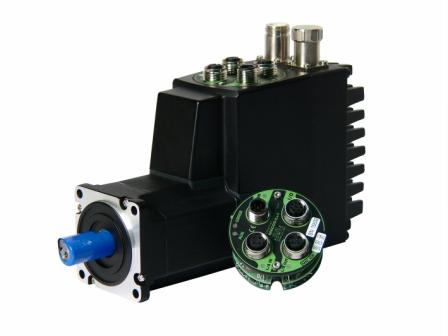 Here you see Ethernet motors expension module by JVL - Denmark