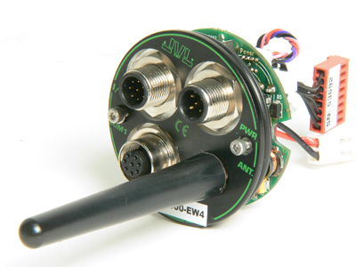 Mac 2000 Embedded Wireless Module Wireless with M12 connectors gives full access to the MAC motor