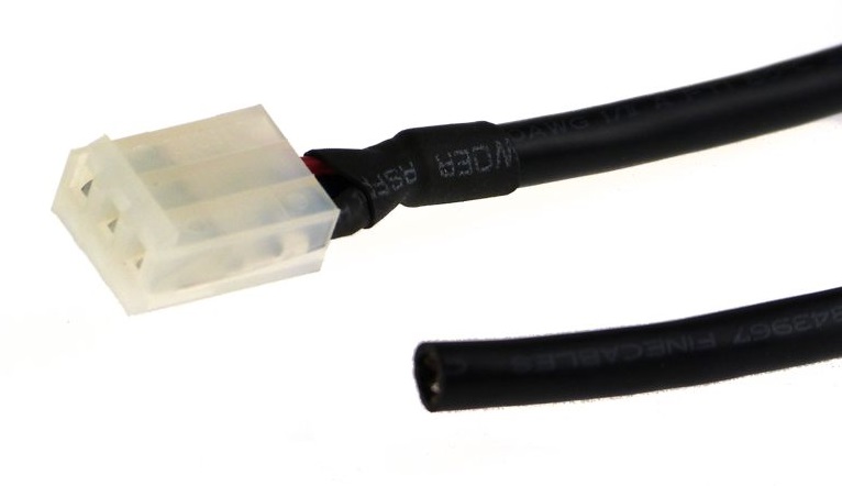 Power cable 1m 3x0.75+shield Ø6mm Also available in 2, 5 and 10m