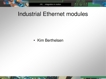 Industrial Ethernet protocol overview