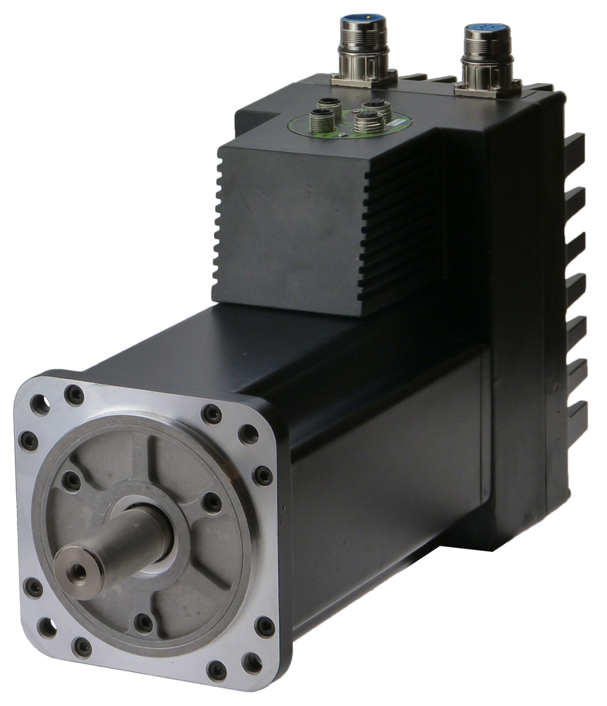 The MAC motor is a unique cost saving integrated servo motor