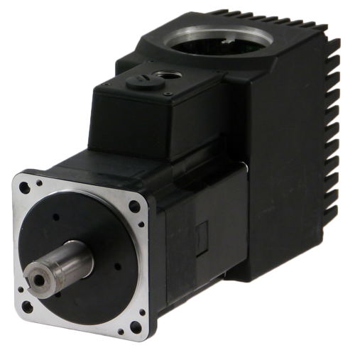 Brushless servo motor with integrated controller