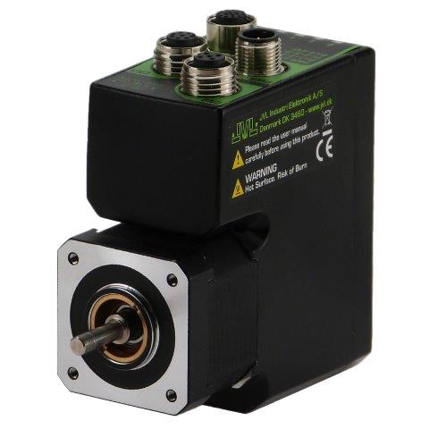 The JVL MIS Integrated Servo Motors can be delivered with different numbers of M12 connectors