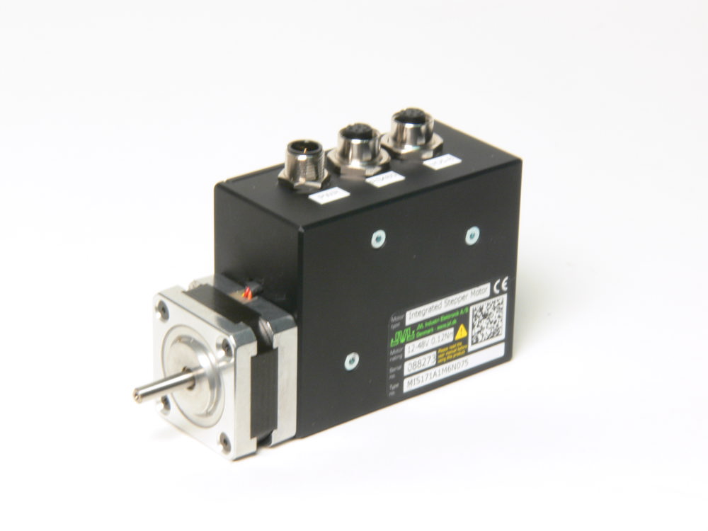 The JVL MIS Integrated Servo Motors can be delivered with different numbers of M12 connectors